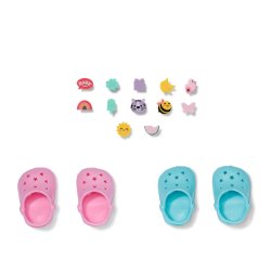 BABY born Shoes with Pins 2pairs.43cm Chaussures de poupée