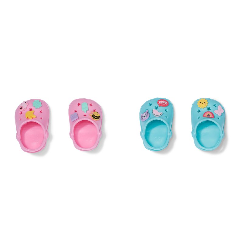 Zapf Baby born Badeschuhe mit Pins 2 Paar .43cm