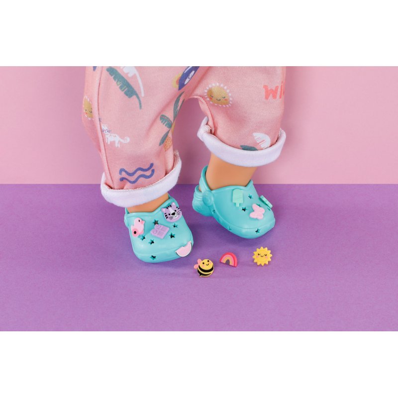 Zapf Baby born Badeschuhe mit Pins 2 Paar .43cm