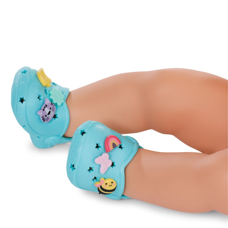 BABY born Shoes with Pins 2pairs.43cm Chaussures de poupée