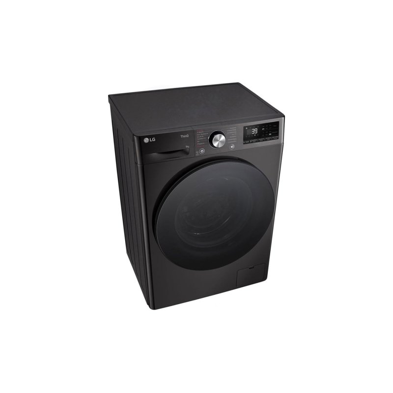 LG F2V7SLIM9B washing machine Front-load 9 kg 1200 RPM Black