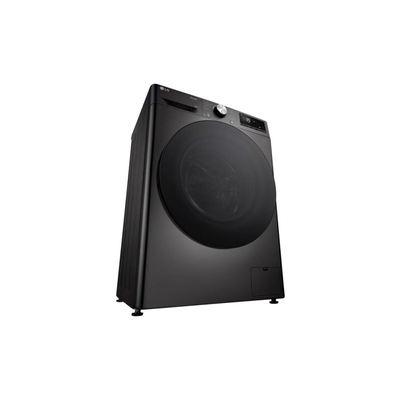 LG F2V7SLIM9B washing machine Front-load 9 kg 1200 RPM Black