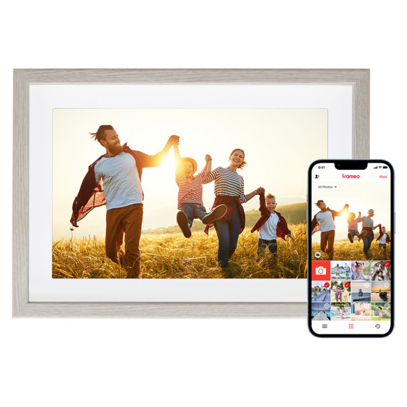 Rollei 108 digital photo frame White 25.6 cm (10.1") Touchscreen Wi-Fi
