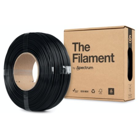 The Filament · ReFill PETG · MIDNIGHT BLACK · 1.75mm · 1kg