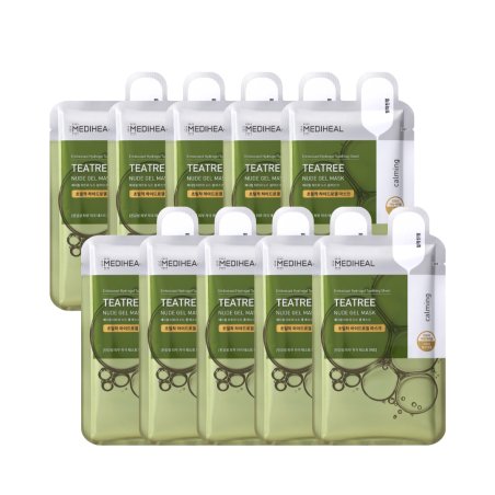 MEDIHEAL – Teatree Nude Gel Mask, 10 Sheets
