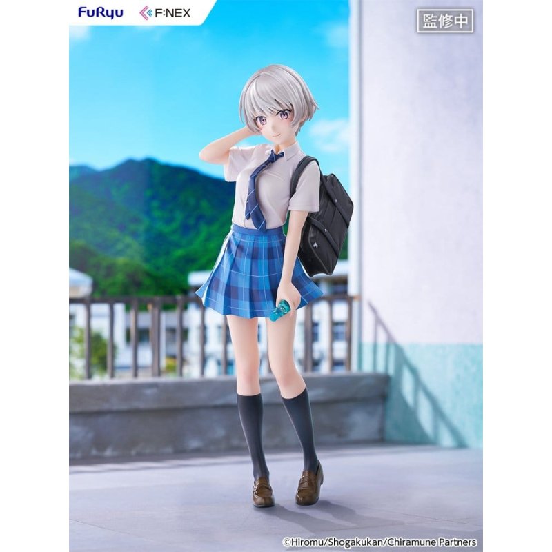 Chitose Is in the Ramune Bottle F:NEX PVC Figure 1/7 Asuka Nishino 23 cm