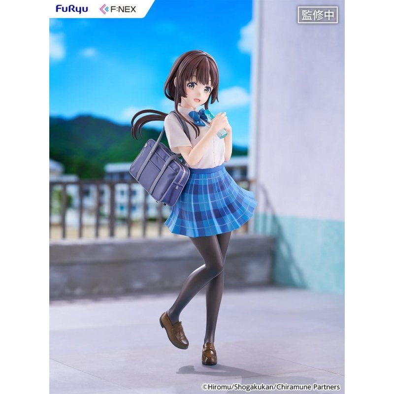 Chitose Is in the Ramune Bottle F:NEX PVC Figure 1/7 Yua Uchida 23 cm