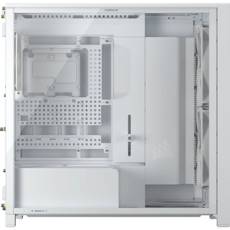 Corsair FRAME 5000D WOOD RS Midi Tower Walnut, White