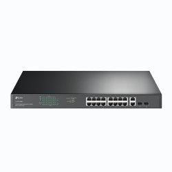 SWITCH TP-LINK 18-PORT GSWITCH TP LINK TL-SG1218MP / 16x1G POE , 2xSFP, 250W