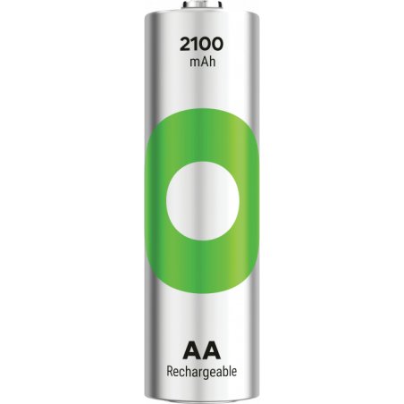 Lot de 2 piles rechargeables GP Batteries ReCyko type AA (LR6) 2100mAh