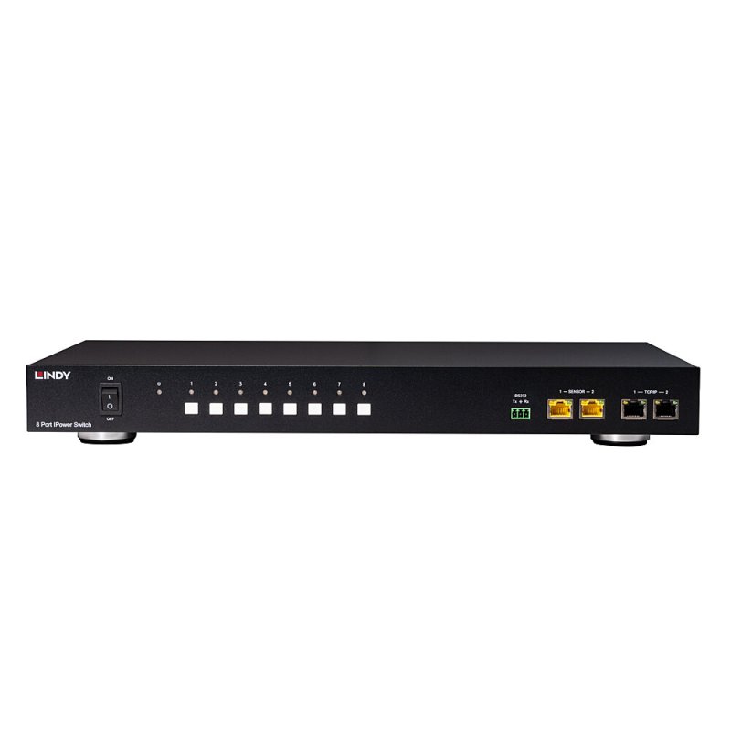Lindy 32623 power distribution unit (PDU) 8 AC outlet(s) 1U Black