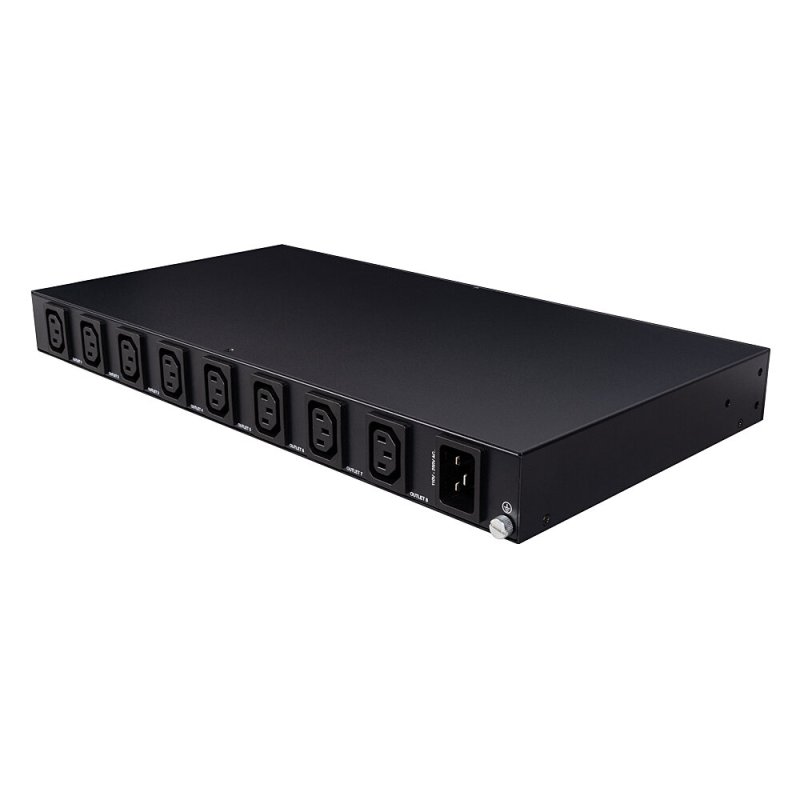 Lindy 32623 unité de distribution d'énergie 8 sortie(s) CA 1U Noir