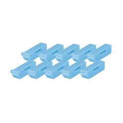 DisplayPort Schloss (ohne Schlüssel) (10 Stück, Code Blau)