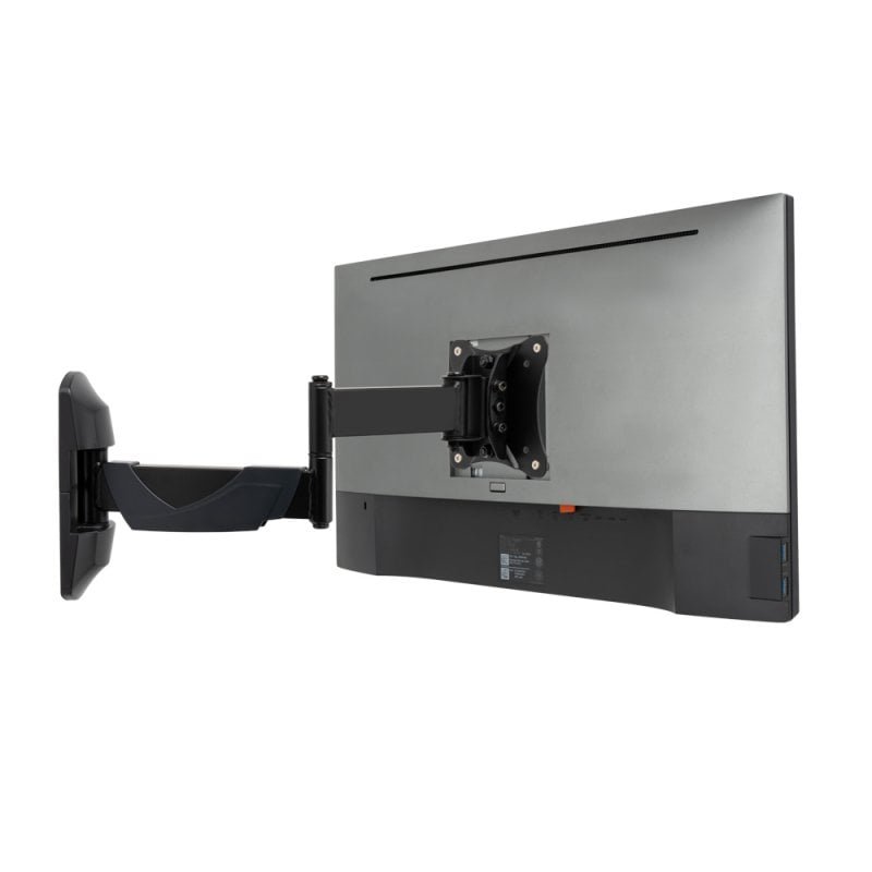 Verstellbare Display-Wandhalterung (schwarz, für Monitore bis 66 cm (26"))