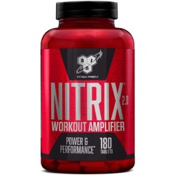 BSN Nitrix 2.0 Performance Enhancing Supplement with Creatine Monohydrate, L-Citrulline, Niacin, Black Pepper and