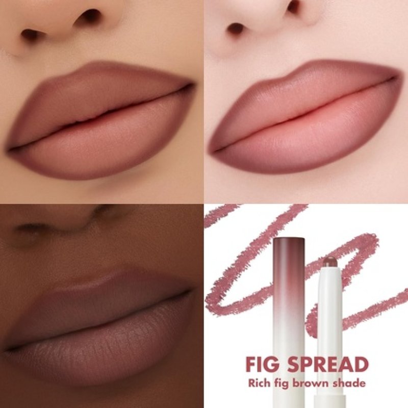 Romand Lip Mate Pencil 10 Colors 07 Fig Spread
