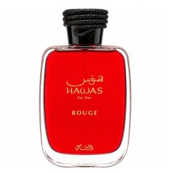Rasasi Hawas Rouge Eau De Parfum For Women 100 Ml