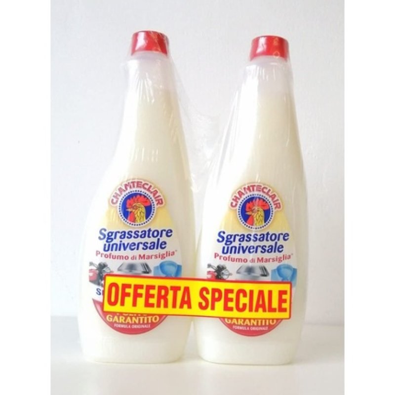 Chanteclair Universal Grease Remover with Marseille Fragrance 600ml - Pack of 2