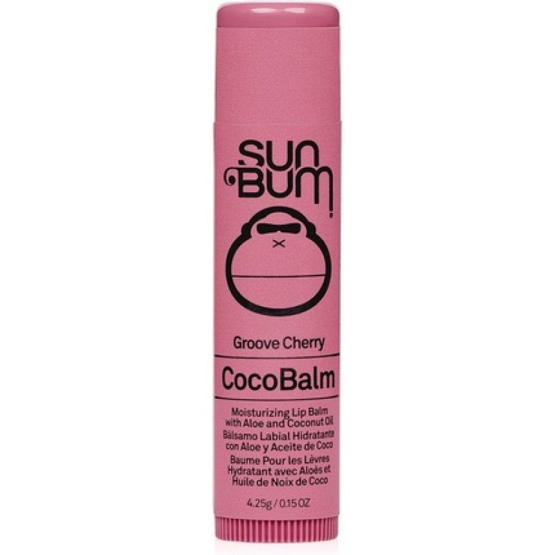 Sun Bum Coco Balm Lip Balm Hydrating and Silicone-Free Formula with Aloe