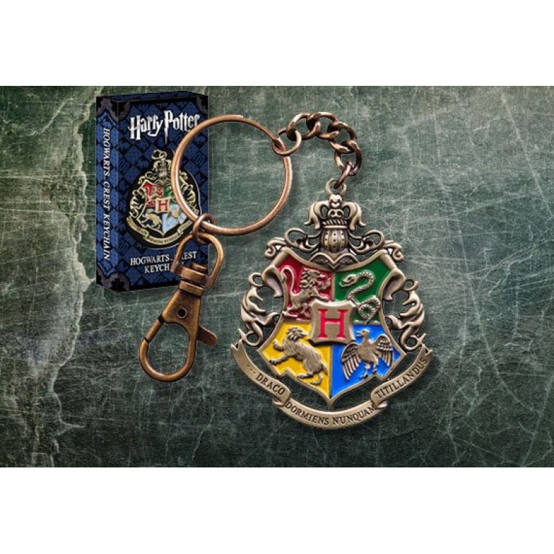 Harry Potter porte-clés métal Hogwarts 5 cm