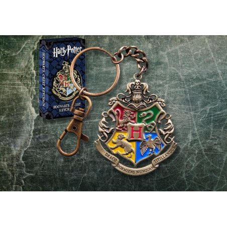 Harry Potter porte-clés métal Hogwarts 5 cm