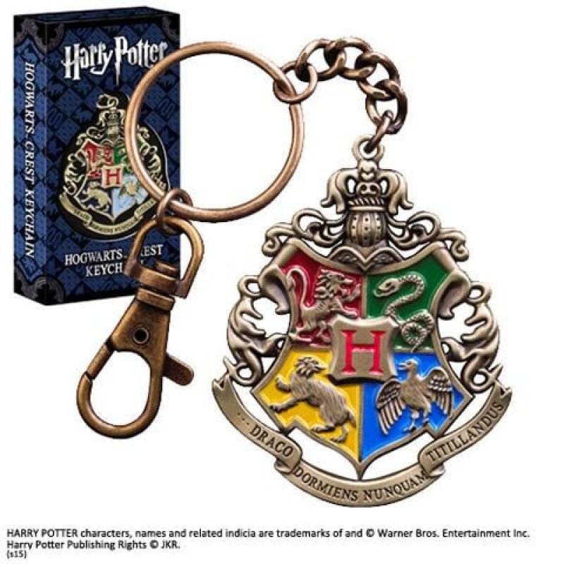 Harry Potter porte-clés métal Hogwarts 5 cm