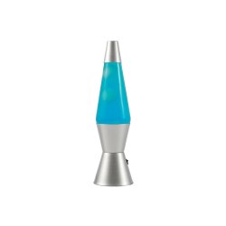 iTotal - Spaceship LED Lava Lamp - Blue liquid and white wax (XL3328)