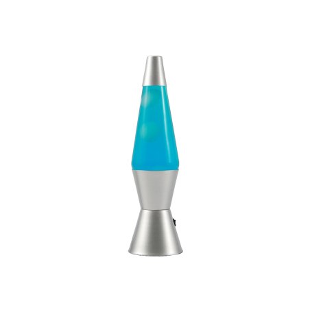 iTotal - Spaceship LED Lava Lamp - Blue liquid and white wax (XL3328)