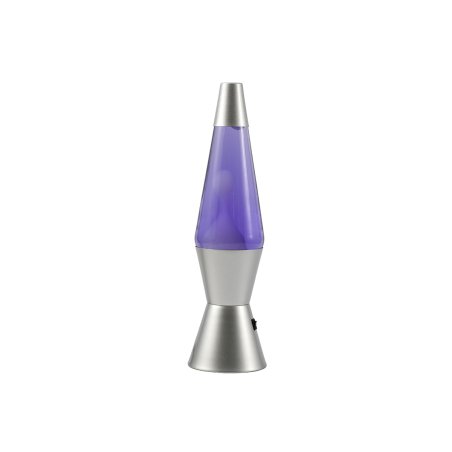 iTotal - Spaceship LED Lava Lamp with Silver Base - Purple (XL3325)