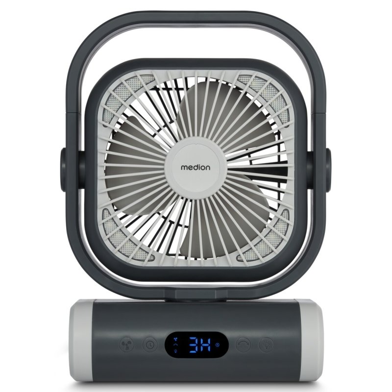 LIFE Camping Ventilator E10 TF (MD 12065) (grau/weiß)