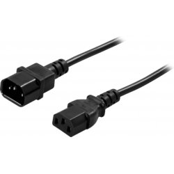 BlueWalker PowerWalker IEC-Kabel 10A C13/C14 1,8m
