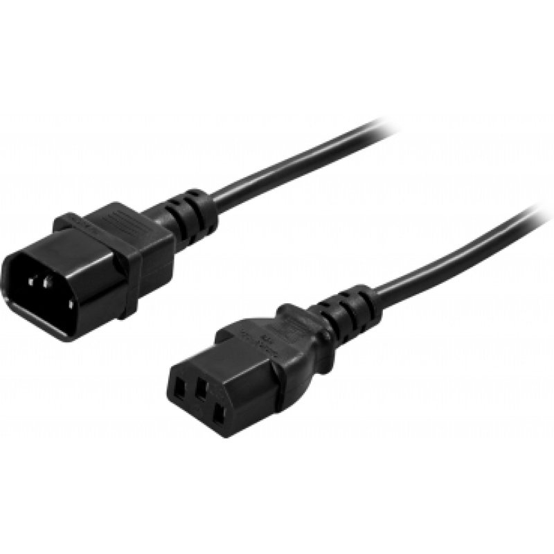 BlueWalker PowerWalker IEC-Kabel 10A C13/C14 1,8m