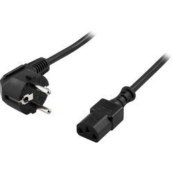 PowerWalker 91010017 câble électrique Noir Coupleur C13