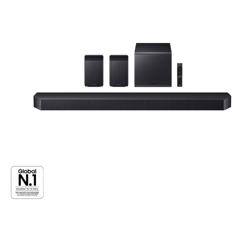 Samsung HW-Q990F/ZF soundbar speaker Black 11.1.4 channels 756 W