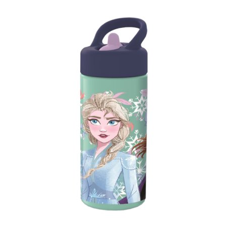 Stor – Zipper Bottle – 420 ml – Frozen (81031)