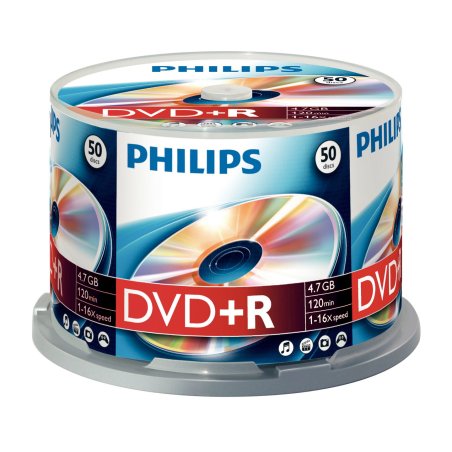 1x50 Philips DVD R 4,7GB 16x SP