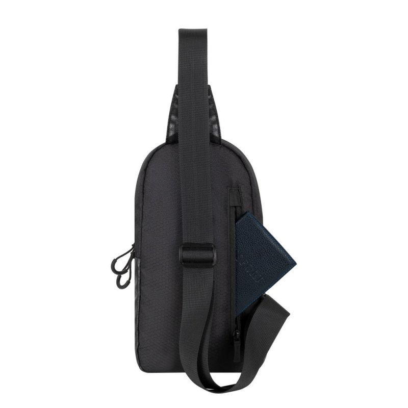 Rivacase Dijon 25,6 cm (10.1") Sacoche en bandoulière Noir