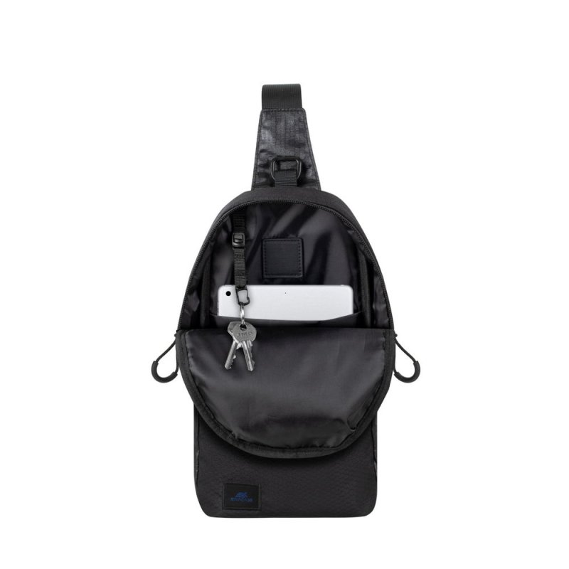 Rivacase Dijon 25.6 cm (10.1") Sling case Black