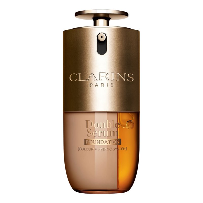 Clarins DOUBLE SERUM FOUNDATION - 2-in-1 hybrid foundation 30 ml Pump bottle liquid M1W
