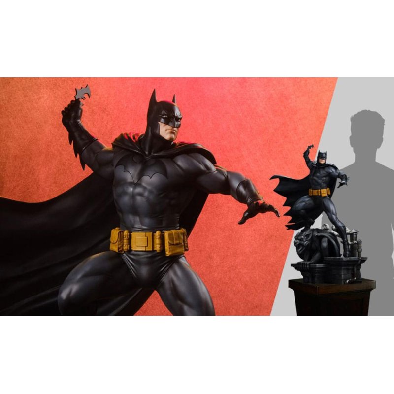 DC Comics statuette 1/4 Batman (Black and Gray Edition) 66 cm