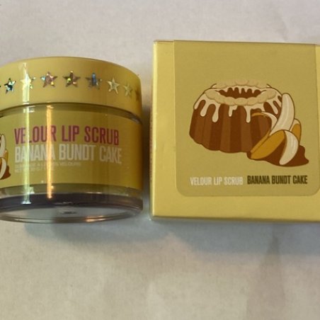 Jeffree Star Lip Scrub New Makeup Banana Funfetti Yellow Box Christmas Le
