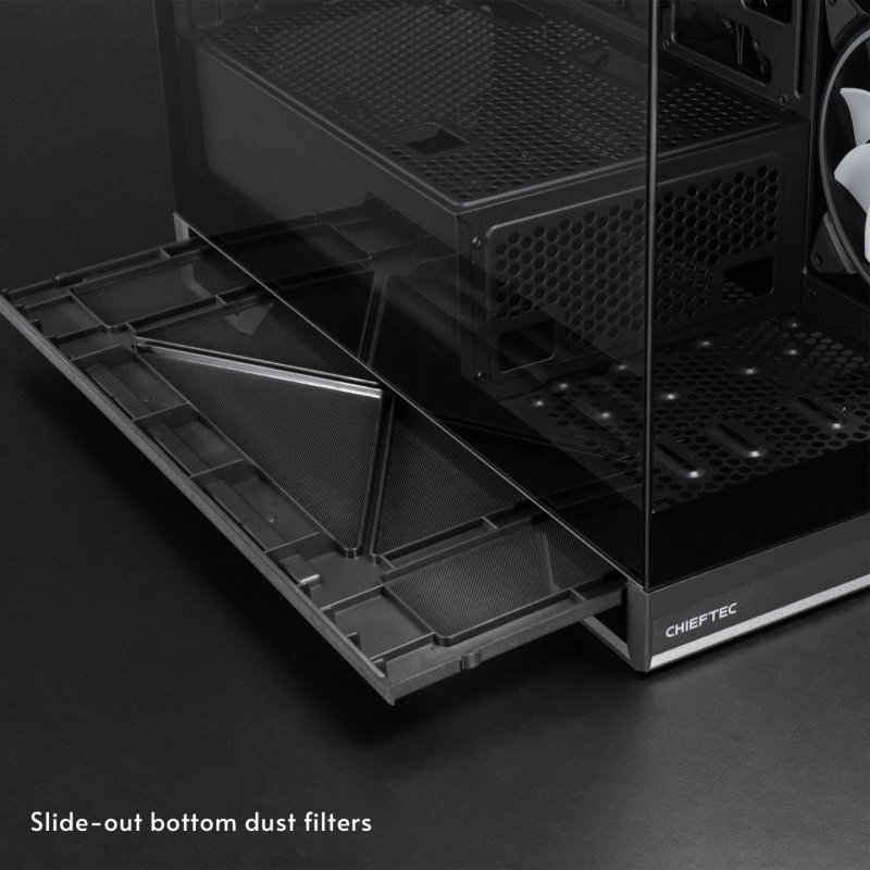 Chieftec GX-30B-OP unité centrale Midi Tower Noir