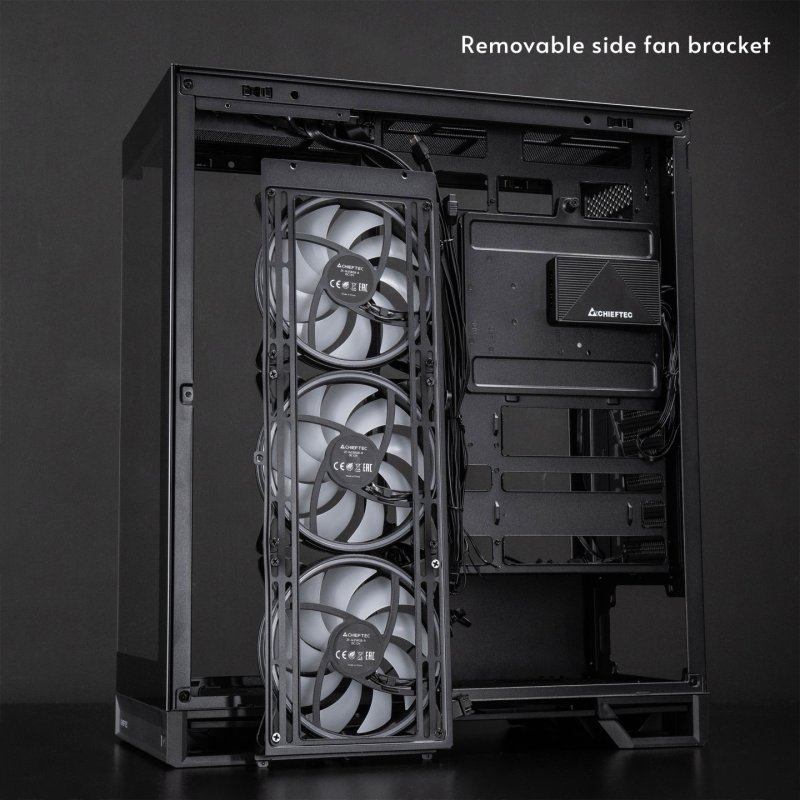 Chieftec GX-30B-OP unité centrale Midi Tower Noir