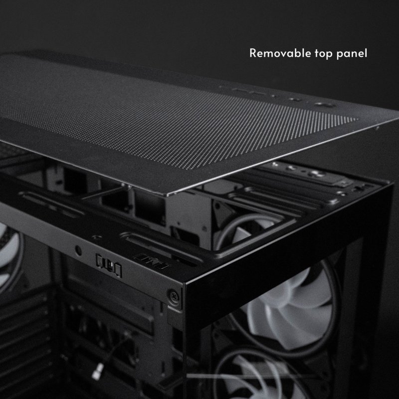 Chieftec GX-30B-OP unité centrale Midi Tower Noir