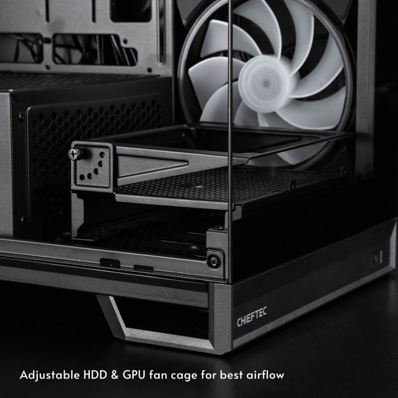 Chieftec GX-30B-OP unité centrale Midi Tower Noir