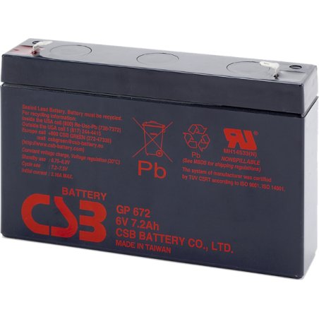 BlueWalker PowerWalker Battery CSB 6V 290W (RUM6260) 6V/290W