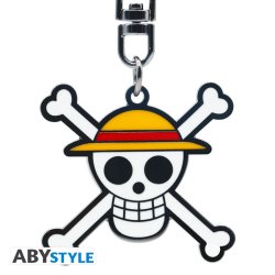 One Piece - Luffy Skull Keyring