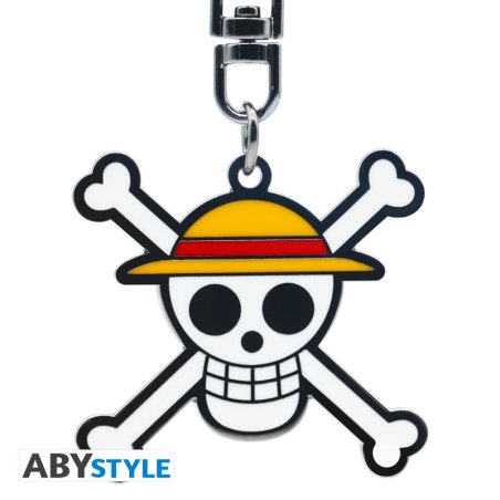 One Piece - Luffy Skull Keyring