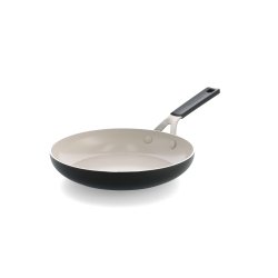 KitchenAid - Coloured Aluminum Frypan - Matte Black - 24 cm