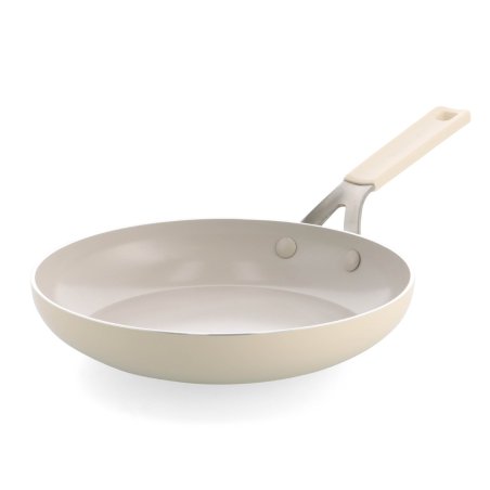 KitchenAid - Coloured Aluminum Frypan - Almond Cream - 24 cm